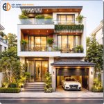 Nhà phố 2 tầng hiện đại – Diện tích: 5x22m