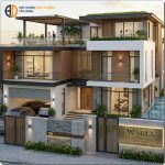 Biệt Thự 3 Tầng Hiện Đại 10 x 25m – Ánh Dương – W Villa