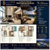 Tư vấn xây trọn gói Penthouse Duplex 200m2 phong cách đơn giản