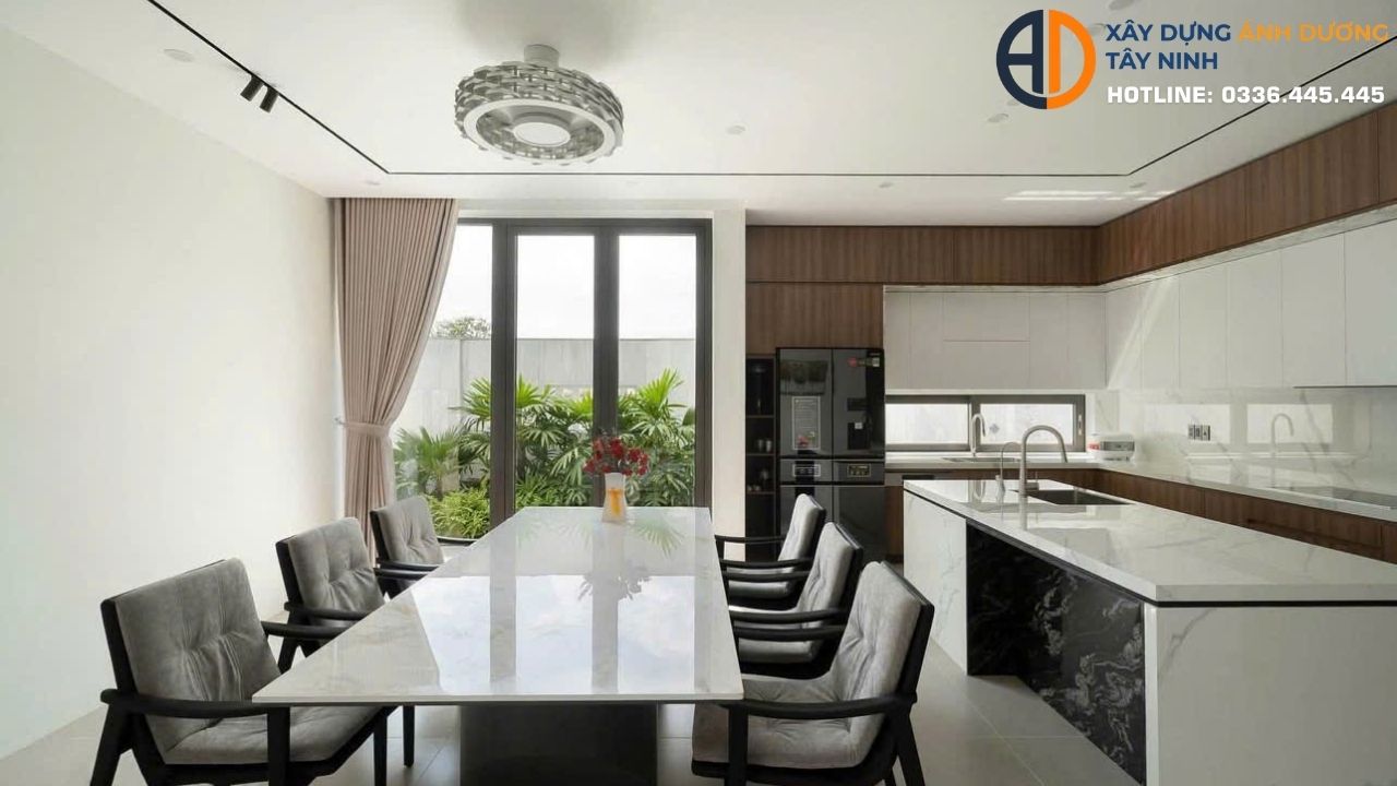 Nhà sân vườn mái Nhật gần 400m² – Không gian sống khởi nguồn từ lòng hiếu kính